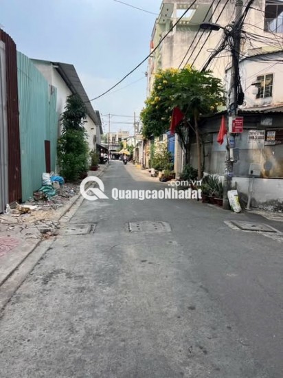 1 xet đường hướng lộ 2-Hẻm hẻm thông, xe hơi chạy.