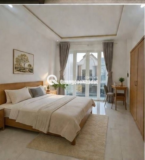 HXH 8M KHU DÂN TRÍ -4 TẦNG BTCT- HOÀN CÔNG ĐỦ- 100M RA QL1A -SANG GÒ VẤP 5 PHÚT- CHỦ MỚI SƠN SỬA TÚT TÁT LẠI MỚI COONG- NAY CHỦ BAY VỀ MỸ NÊN BÁN LẠI