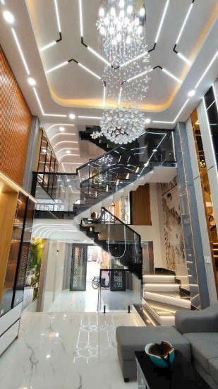 Nhà Gò Xoài,thiết kế hiện đại,hẻm 7m