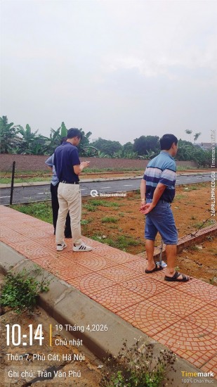 Lô đất 100m2 gần Đại học Quốc Gia, khu vực trung tâm Hòa Lạc. Phù hợp xây trọ, đầu tư sinh lời, kết nối Metro 5 – Quốc Lộ 21