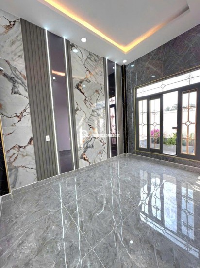 Nhà đẹp xây mới – An cư lạc nghiệp tại Bến Lức – Gần UBND, trường học