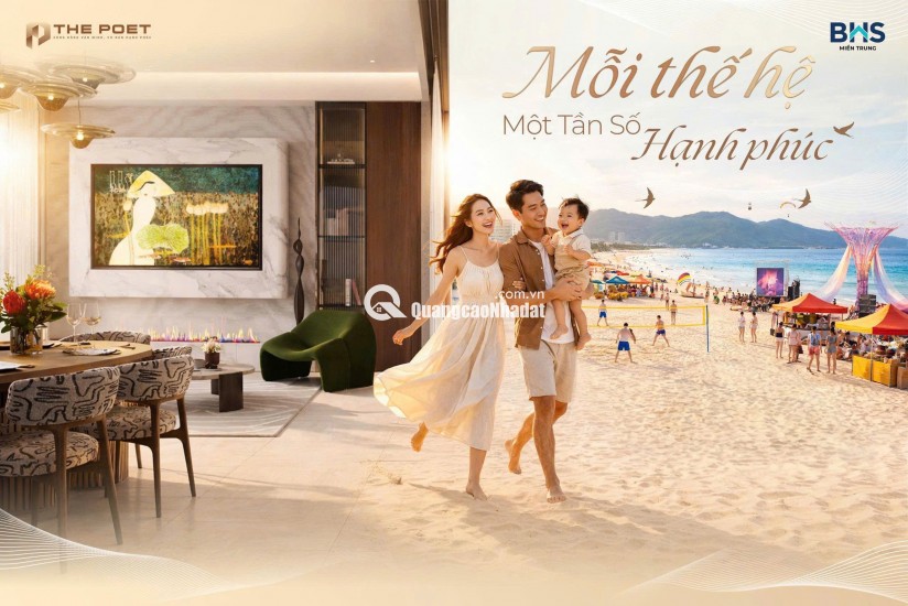 Cần bán Căn hộ cao cấp, dòng tiền 20-25 triệu/tháng, cách biển 200m, bên cạnh phố tây An Thượng