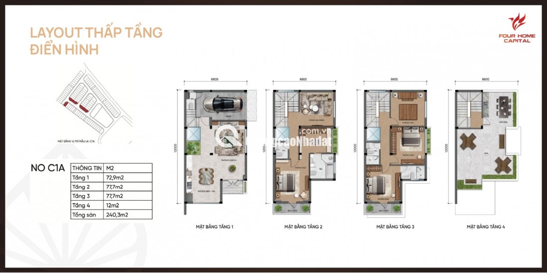 BÁN BIỆT THỰ, LIỀN KỀ TẠI 54 TỐ HỮU GIAI ĐOẠN 1 GIÁ TỐT, ĐƯỢC ƯU TIÊN CHỌN VỊ TRÍ ĐẸP