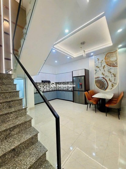 NHÀ MỚI 100% – GẦN MẶT TIỀN – HẺM XE TẢI 7M – NGANG HƠN 5M ĐẸP