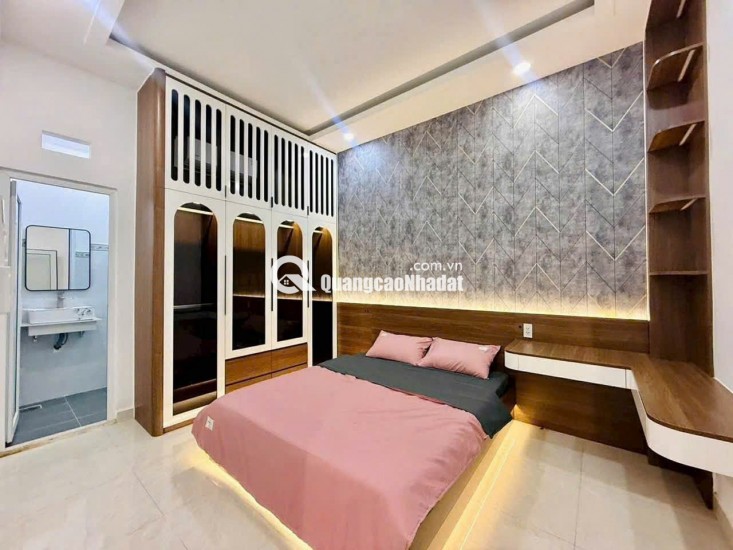 NHÀ MỚI 100% – GẦN MẶT TIỀN – HẺM XE TẢI 7M – NGANG HƠN 5M ĐẸP