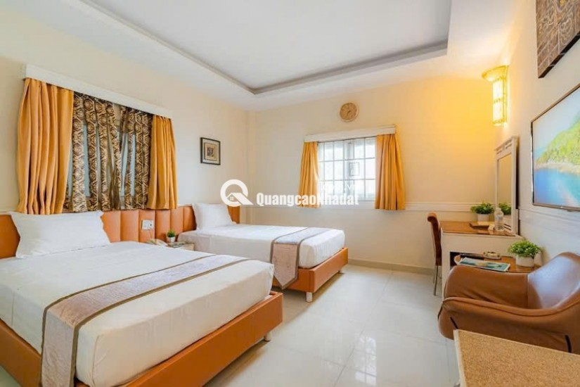 Cho thuê khách sạn 41 phòng ngay trung tâm đà lạt diện tích 550m , 110 triệu