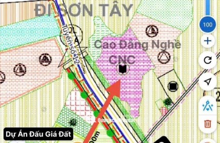 LÔ ĐẤT HOÀ LẠC 100 TÀI CHÍNH CHỈ NHỈNH 1 TỶ SỞ HỮU NGAY