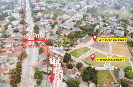 Chính chủ cần bán lô ngoại giao - trục chính rộng 10m - gần ĐH QGHN, CNC Hòa Lạc - ĐH FPT