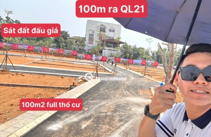 Giá chỉ nhỉnh 3  tỷ, đất đô thị Hòa Lạc, gần chợ Gạch, CCN Phụng Thượng đã dc quy hoạch 1/500