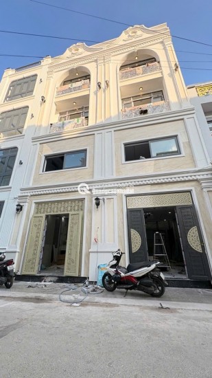 BÁN NHÀ 4 TẦNG FULL NỘI THẤT, BÌNH TÂN, HẺM 6M, GẦN TỈNH LỘ 10, 50,6 M² (4,25X12), 5.X TỶ
