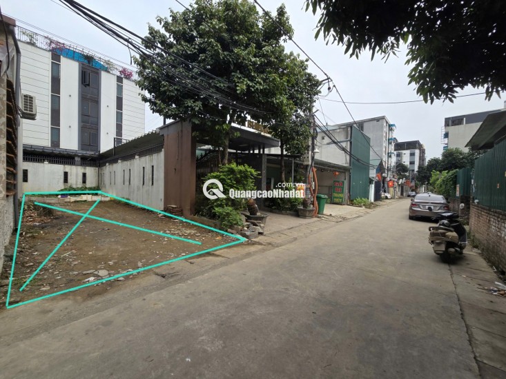 Đất trung tâm CNC Hòa Lạc cạnh cụm đại học quốc gia Hà Nội. DT 101m