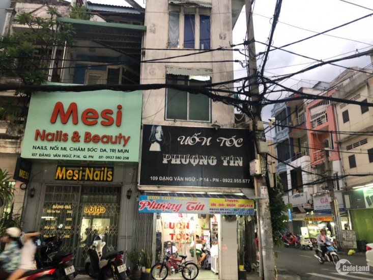 Bán nhà góc 2 mặt tiền Huỳnh Văn Bánh - Đặng Văn Ngữ - Phú Nhuận.DT: 30m2 - 5 tầng,chỉ 12 tỷ.LH: 0796991902