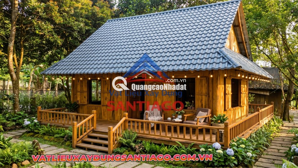 Vì sao mái nhà quyết định chi phí và diện mạo tổng thể homestay