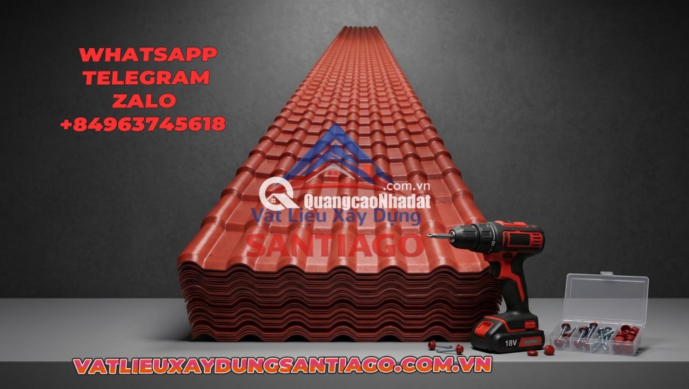 Hướng dẫn lắp đặt ngói nhựa cho mái tôn: Bí quyết thi công chuẩn xác