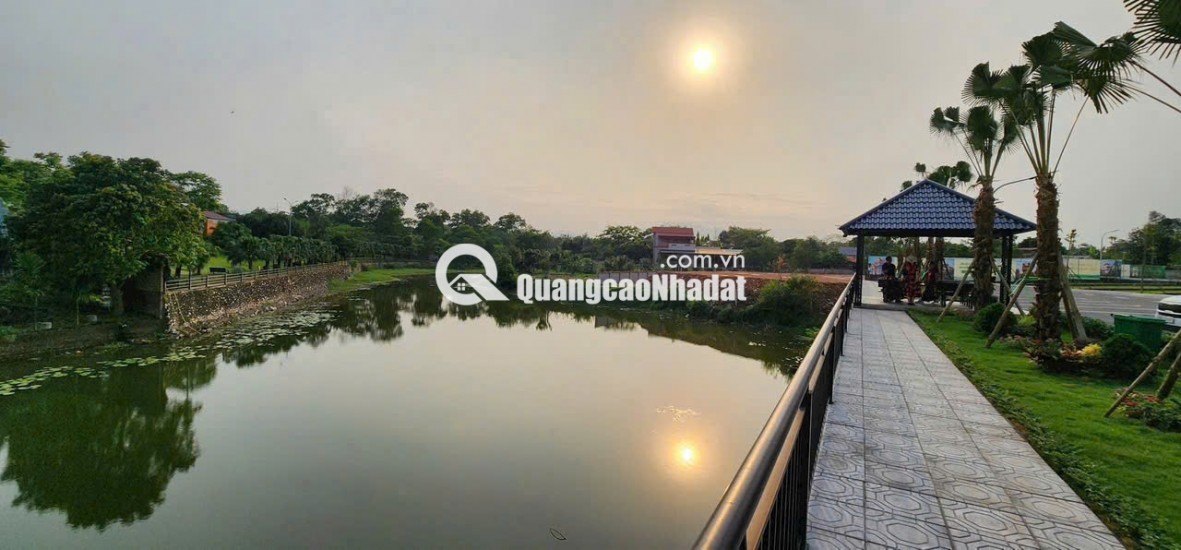 Chính chủ bán gấp lô đất view hồ tại Hòa Lạc 100m2 full thổ cư,sẵn sổ công chứng trong ngày