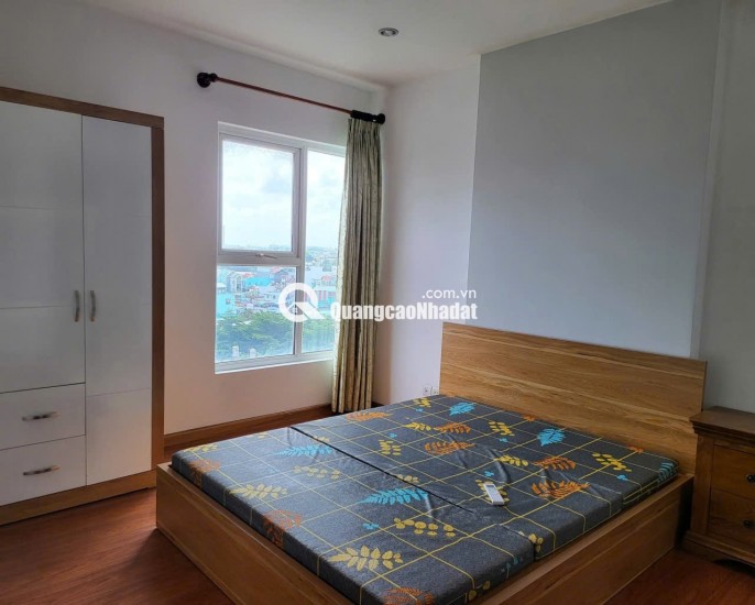 Chung cư Satra, Phan Đăng Lưu, PN: 90m2, 2p ngủ, NTCB, 15tr/tháng