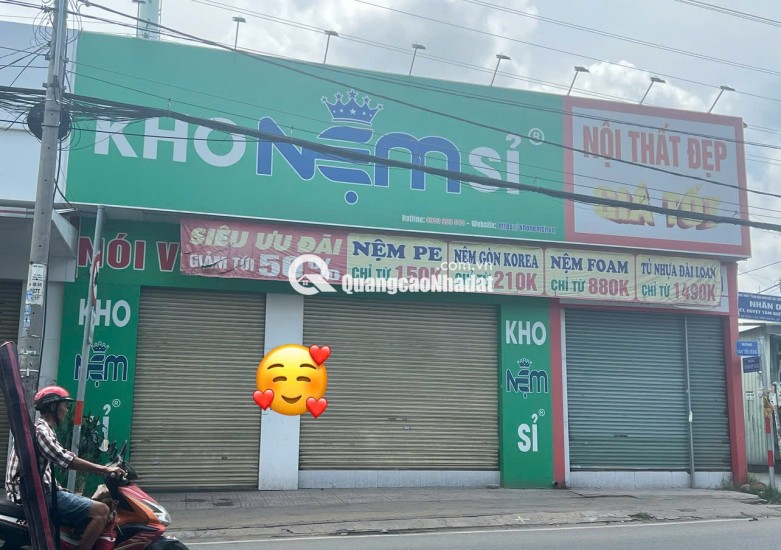 CHO THUÊ MBKD XÃ BÌNH HƯNG MỚI. 228 M2, MT12M TIỆN KD MỌI NGHỀ. 30TR/TH. LH:0798509544.
