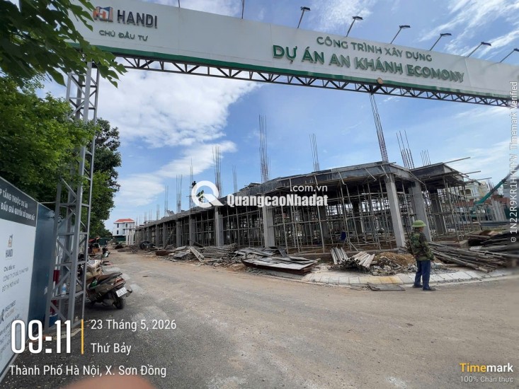Liền kề 2 mặt tiền. Dự án đang hót nhất phía bắc An Khánh - Hà Nội ( Ecomony giá bán 15 tỷ )