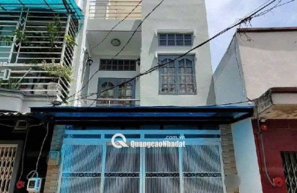 BÁN NHÀ 3 TẦNG, BÌNH CHÁNH, HẺM 8M, GẦN BẾN XE MIẾN TÂY, 56 M² (4X14), 4.X TỶ.