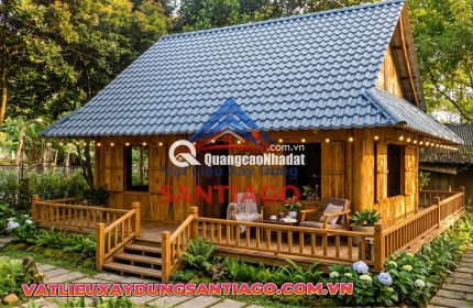 Vì sao mái nhà quyết định chi phí và diện mạo tổng thể homestay