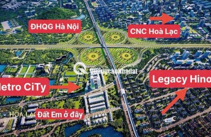 CHÍNH CHỦ CẮT LỖ 300TR CẦN BÁN NHANH LÔ ĐẤT 100M2 Ở PHÚ CÁT, CÁCH ĐẠI HỌC QUỐC GIA 500M.