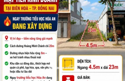 BÁN ĐẤT MẶT TIỀN KINH DOANH – TẠI BIÊN HOÀ TP. ĐỒNG NAI. LH:0792881789.