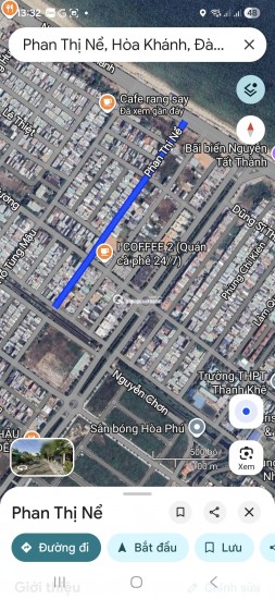 BÁN ĐẤT MẶT TIỀN PHAN THỊ NỂ - THÔNG BIỂN - GIÁ ĐẦU TƯ