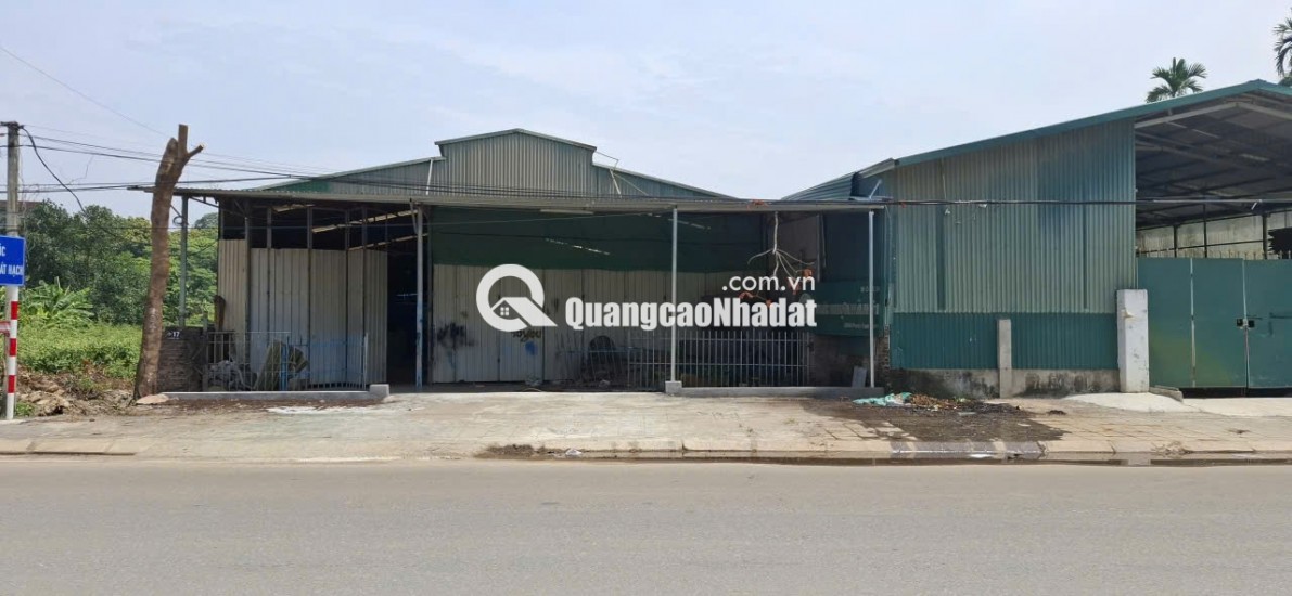 CHÍNH CHỦ CẦN CHO THUÊ NHÀ XƯỞNG 780M² MẶT ĐƯỜNG LIÊN HUYỆN – XÃ PHÚ CÁT, HÀ NỘI