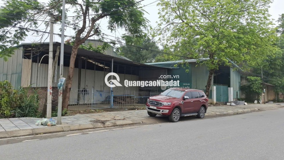 CHÍNH CHỦ CẦN CHO THUÊ NHÀ XƯỞNG 780M² MẶT ĐƯỜNG LIÊN HUYỆN – XÃ PHÚ CÁT, HÀ NỘI