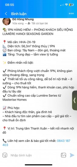  CĂN HỘ TẦNG CAO VIEW NGUYỄN TRÃI – TUYÊN NGÔN SỐNG ĐẲNG CẤP TẠI LUMIÈRE HANOI SEASONS GARDEN 