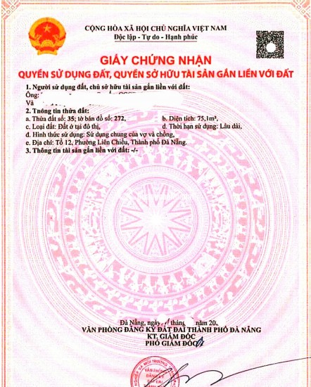 Bán 4 lô K82/22 Nguyễn Lương Bằng - trục thông Hoàng Thị Loan