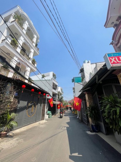 GÒ VẤP – NHÀ 4 TẦNG – HẺM XE HƠI CHỈ 7TỶ