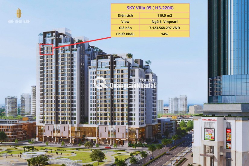 Huế Heritage - Căn Hộ Cao Cấp Nhất TP Huế