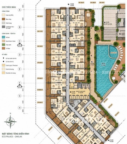 Căn hộ sân vườn Ecopalace BMT – Không gian sống mà mỗi ngày đều như một kỳ nghỉ dưỡng.