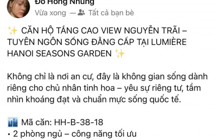  CĂN HỘ TẦNG CAO VIEW NGUYỄN TRÃI – TUYÊN NGÔN SỐNG ĐẲNG CẤP TẠI LUMIÈRE HANOI SEASONS GARDEN 