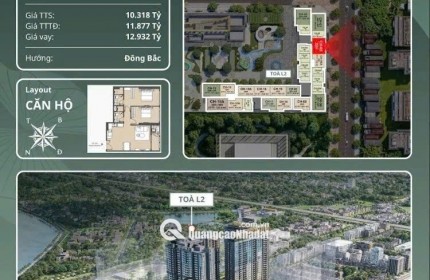  CĂN HỘ 2PN VIEW METRO - GIÁ CHỈ 10,3 TỶ  CƠ HỘI SỞ HỮU CHUẨN SỐNG LUMIÈRE GIỮA TRUNG TÂM PHÍA TÂY HÀ NỘI