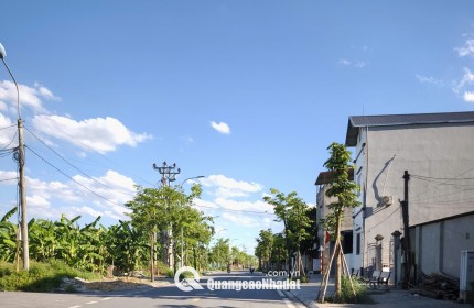 Lô Góc đường rộng 40m, vỉa hè đá bóng. Khu đất đấu giá Nguyên Khê, Đông Anh, Hà Nội