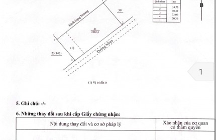 Lô đất có diện tích cực khủng lên tới 2400m2 với mặt tiền rộng tới 70m