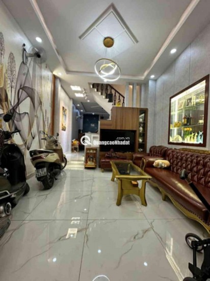 BÁN NHÀ PHẠM VĂN CHIÊU – HẺM XE HƠI – 4 TẦNG – FULL NỘI THẤT