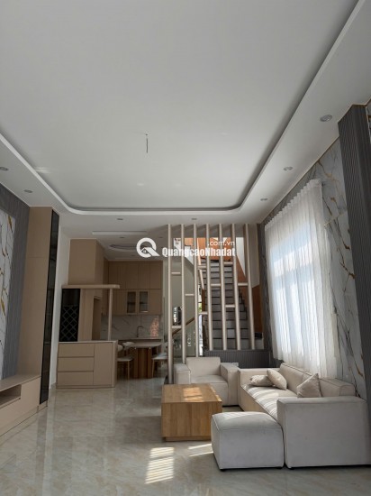 Bán nhà khu dân cư Vsip3 Tân Uyên Bình Dương 1 trệt 1 lầu 3PN 3WC - đường nhựa 12m