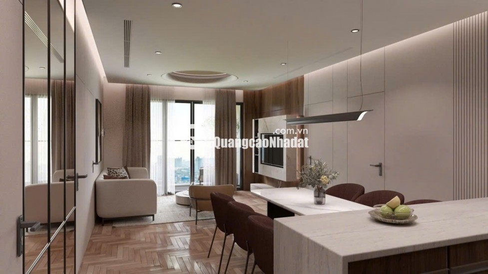Chỉ 7.9 tỷ~ 76tr/m2, mua đứt căn hộ 3N cao cấp 103m2, mặt phố Quang Trung Hà Đông, cách ga Metro Văn Khê 2ph di chuyển.