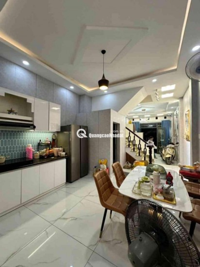 BÁN NHÀ PHẠM VĂN CHIÊU – HẺM XE HƠI – 4 TẦNG – FULL NỘI THẤT