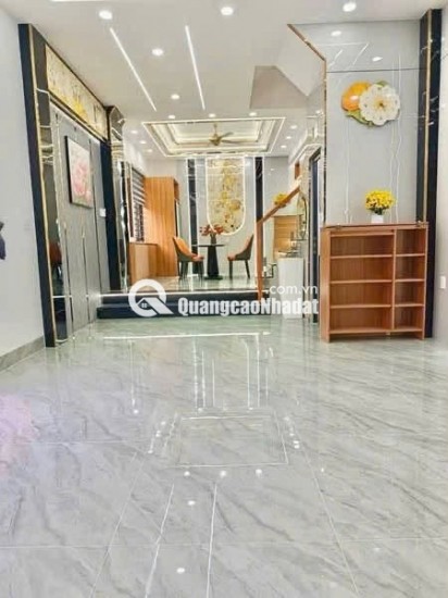 Siêu phẩm 4 tầng BTCT, ô tô ngủ trong nhà, 4m x 13m, gần chợ Thạch Đà -  Quận Gò Vấp, chỉ 6 tỷ nhỉnh(TL)