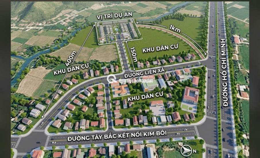 Bán gấp lô đất hơn 200t mặt đường nhựa ápfan tại Lạc Thủy Hòa Bình