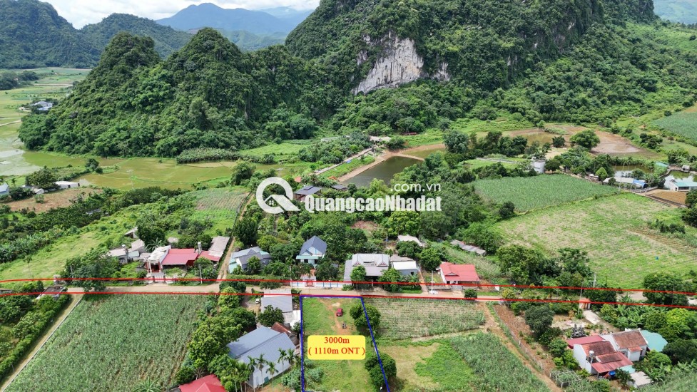 BÁN 3.000m² ĐẤT NGHỈ DƯỠNG KIM BÔI – 1.110m² THỔ CƯ