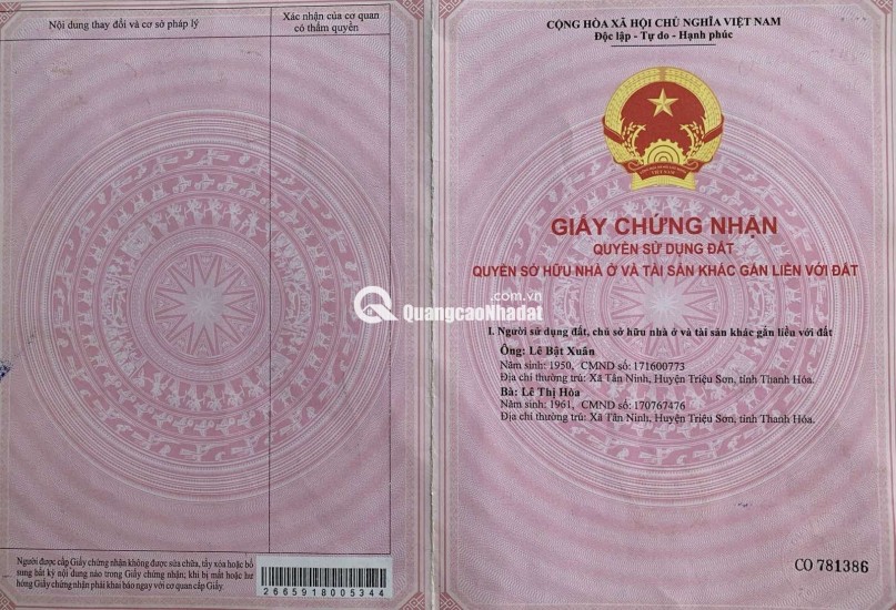 BÁN 380,6MV ĐẤT MT ĐƯỜNG SỐ 8 P.LONG ĐIỀN BÀ RỊA-VŨNG TÀU, TP.HCM 9.3TỶ LH:0918656770