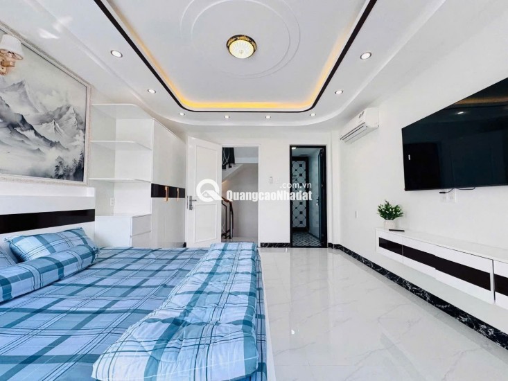 BÁN NHÀ NGAY CÔNG VIÊN GIA ĐỊNH – 33MV 5 TẦNG FULL NỘI THẤT 6,9 TỶ. LH:0908120770