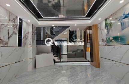 CỰC PHẨM NHÀ PHỐ NGANG 6.5M HIẾM CÓ – HẺM XE HƠI 7M - 82 M2 - 4 TẦNG BTCT - NHỈNH 6 TỶ TL