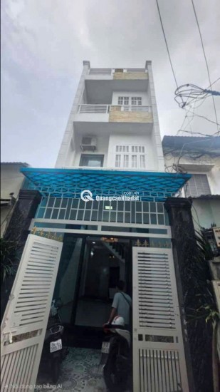 BÁN NHÀ 4 TẦNG (4 x16) HẺM XE HƠI THÔNG – PHÚ THỌ HÒA, TÂN PHÚ – CHỈ 7.9 TỶ