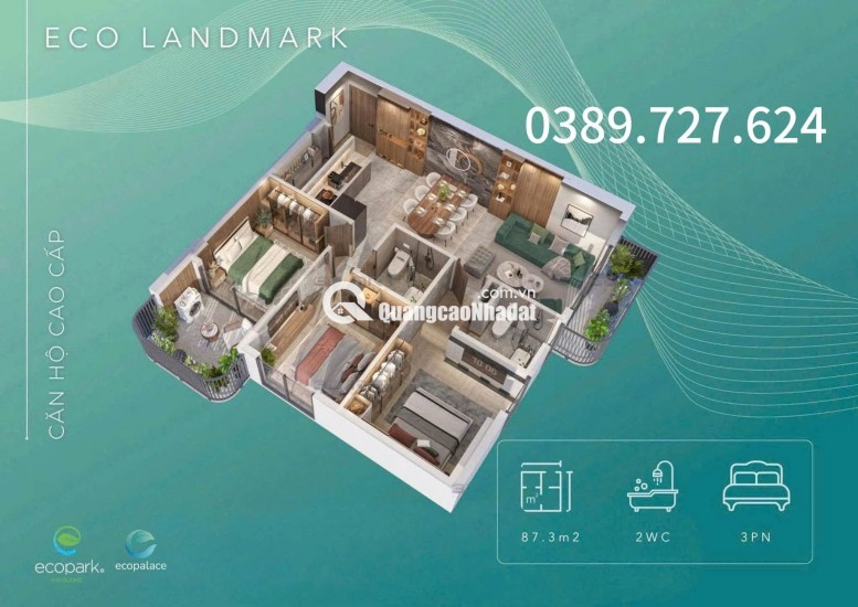 Căn Hộ EcoPalace Đắk Lắk Giá Gốc Chủ Đầu Tư | Căn Hộ Cao Cấp Buôn Ma Thuột | Bảng Giá Mới
